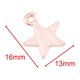 thumbnail image 2 of 50 dijes de estrella para hacer joyas, collares decorativos, conjuntos de joyas, colgantes con dijes Oro rosa, 2 of 8
