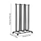 thumbnail image 5 of Estante De Almacenamiento De Cápsulas De Café De Hierro Cromado Para Sostener Cápsulas De 42 Piezas, 5 of 7