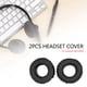 thumbnail image 4 of Almohadilla para auriculares JZF-326 2 almohadillas de repuesto de cuero proteico para SONY MDR-XB500 JShteea Nuevo, 4 of 7
