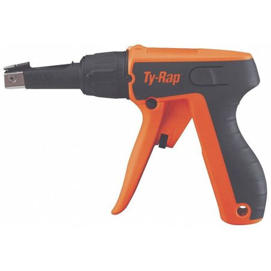 TYRAP ERG50 Cable Tie Gun,LD,18 to 50 lb.,Nylon