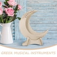 thumbnail image 3 of SWETRACE 1 Set Musical Instruments Portable Lyre Harp for Beginners and Kids in Beige Color, 3 of 8