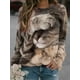 thumbnail image 2 of Sudadera con capucha de tigre divertida, sudaderas con capucha de moda para mujer, sudaderas con estampado de gato, ropa de cuello redondo, jerséis kawaii, sudaderas para mujer, sudaderas con animales, 2 of 4