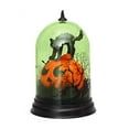 thumbnail image 2 of pantalla de lámpara Pantalla De Halloween Transparente Electrónico Para Ghost Festival Green Gat gato verde Magideal pantalla de lámpara, 2 of 6