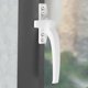 thumbnail image 4 of Manija De Ventana De aleación De Aluminio, Cerradura De Seguridad, Hardware, Marco De Empuje Externo Abierto Plano, 4 of 7