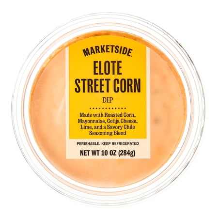 Marketside Elote Street Corn Dip, 10 oz, Refrigerated, Contains Dairy