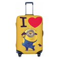 thumbnail image 1 of Cute Anime Cartoon Minions Travel Suitcase Protective Cover Trunk Case Washable Elastic Luggage Cover Fits Small Suitcase Protector Baggage With Concealed Zipper Gifts, 1 of 5