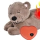 thumbnail image 2 of [Osito (incluido El Latido Del Corazón)] [Embalaje Al Vacío] Juguete Peluche para Mordedura Perro Compañero Antiansiedad Latido Del Corazón Perro Oso Oveja Hipopótamo para Latidos Del Corazón (oso), 2 of 7