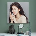 thumbnail image 4 of Korean Female Singer Suzy Bae Sue Ji Canvas Wall Art Poster and Print, 4 of 5