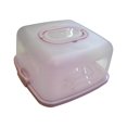 thumbnail image 4 of Caja cuadrada para transportar pasteles, bandeja para servir, contenedor multiusos para transporte de pasteles, para transporte de postres, pasteles y Rosa, 4 of 8
