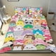 thumbnail image 1 of Squishmallow Conjunto de sábanas temático, trío de piezas, cómodo y amigable con la piel, diseño único, regalo de decoración para el hogar para familiares, amigos y fans, 90 cm * 190 cm, 1 of 6