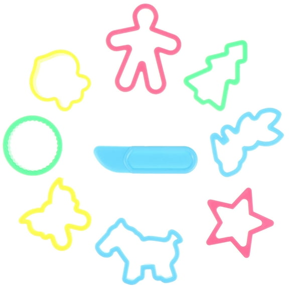 KAKOWELY 45 piezas de moldes creativos para hornear con dibujos animados para niños, moldes de plastilina para hacer tú mismo, juguetes para niños