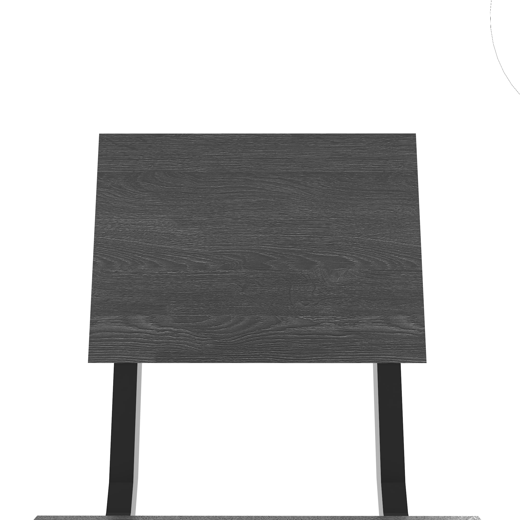 GARITIN 3 Piece Bar Table Set with 2 Bar Stools, Round Pub Height Bistro Table with Storage Shelf for Kitchen Apartment Balcony, Charcoal Grey