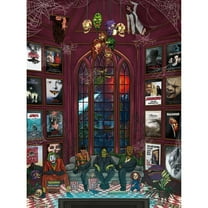 TAOZI&LIZHI Adults Puzzle for 1000 Pieces, Horror Movie Night, Halloween Puzzles, Home Holiday Decoration, Educational Toys & Games