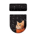 thumbnail image 5 of HELLHERO Decorations Toilet Cover Set Cat 17x21 Inches Polyester Fabric Soft, 5 of 5