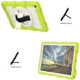 thumbnail image 4 of Dteck Kids Case for Samsung Galaxy A9 Plus 11-inch 2023 (X210,X215,X216),Heavy Duty Armor Rotating Stand Case Shockproof Hard Back Cover with Hand/Shoulder Strap,Green, 4 of 9