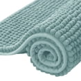 thumbnail image 1 of Alfombra de baño SUBRTEX, felpilla, 50 x 80 cm, color verde claro, 1 of 9