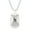 E, variant on TIHLMK Necklace for Women Stainless Steel Tag Necklace Family Friend Gift Unisex,Always Remember You Are Braver Than You Father Mom To Son Daughter-Chain Pendant
