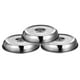 thumbnail image 5 of 3 uds tapa de Metal redonda Universal tapas de acero inoxidable tapa de comida cubiertas de comida occidental cubiertas de carne, 5 of 7