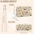 thumbnail image 4 of FORMRS Women Crossbody Purse with Chain Strap Vegan Leather Shoulder Handbag, Beige Birds Floral, 4 of 7
