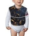 thumbnail image 6 of Kdxio Elegant Gold Scrollwork Bibs For Babies, Baby Bibs for Eating, Toddler Bibs, Waterproof Bibs, Feeding Bibs, for Toddlers, Boys, Girls, 6 of 8