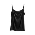 thumbnail image 4 of ZyeKqe Womens Cami Pajama Tops Sleeveless Spaghetti Strap Tank Tops Summer Loose Casual Soft Sleepwear, 4 of 6