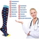 thumbnail image 5 of Calcetines de compresión para hombres y mujeres, para correr, deportes, medias de compresión antifatiga, soporte para piernas, alivio del dolor, calcetines para venas varicosas, 5 of 5