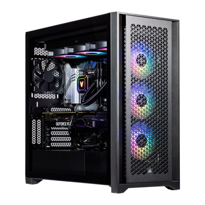 Velztorm Aciex 14th Gen Gaming Desktop PC (Intel i9-14900K, GeForce RTX 5070 Ti, 32GB DDR5, 2TB PCIe SSD, 360mm AIO, 1000W PSU, WiFi 6, Bluetooth 5.2, RJ-45, 1 Display Port, Win 11 Home)