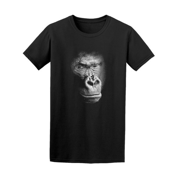 Portrait Of Thinking Gorilla Tee Men's -Image by Shutterstock