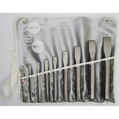 

Wilde Tool Cc 5.Np/Vp 5-Piece Cold Chisel Set Natural Finish-Vinyl Pouch