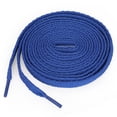thumbnail image 1 of 5 Pares De Cordones Para Zapatillas De Deporte Alta Durabilidad Atléticos Plana Unisexo Azul 60 cm/24, 1 of 4