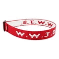 thumbnail image 2 of YYKihy W.W.J.D. Monogram Print Wrist Strap Bracelet Webbing Unisex Bracelet Adjustable Bracelet, 2 of 9