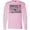 AD-Pink, variant on Colorado Word Salad- State Outline Long Sleeve T-Shirt