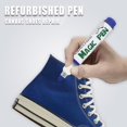 thumbnail image 4 of Never Fade Quick Dry Paint Markers Small  Multipurpose Fabric Markers for Writing on Clothes Jeans Pants  Lavender, 4 of 8