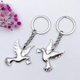 thumbnail image 5 of Llaveros de corazón de la paz, llaveros de coche de paloma, llaveros con dijes de animales, colgante para mujeres, hombres, niñas y niños, adorno de regalo, 5 of 5