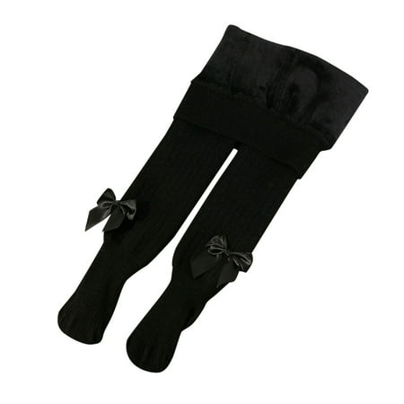 

Toddler Baby Girls Spring Winter Print Long Pants Warm Thick Leggings Kids Spring and Autumn Pants