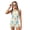 Summer Coconut Tree, variant on COEQINE Two Piece Taniki Swimsuit for Girls, Round Neck Top with Shorts Racerback Swimwear with Chest Pad, Modest Bathing Suit for 6-7 Year Olds, Easy Care, Summer Coconut Tree