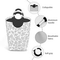 thumbnail image 3 of Gaeub Snake Print 50L Large Laundry Hampers with Handles, Collapsible Clothes Baskets, Washing Bag,Waterproof Laundry Bag, Foldable Washing Bin, 3 of 5