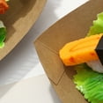 thumbnail image 3 of Miangastore Toyvian 50PCS Take Out Containers Easy Fold Box Paper Box Lunch Salad Carton for Party, 3 of 8