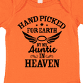 thumbnail image 4 of Inktastic Handpicked for Earth by My Auntie in Heaven with Angel Wings Boys or Girls Baby Bodysuit, 4 of 5