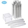 thumbnail image 1 of 36 Pcs Collier en Acier Inoxydable Reste Collier Fixe 70mm Collier Fixe 63.5mm 56mm Support Collier Insert, 1 of 6