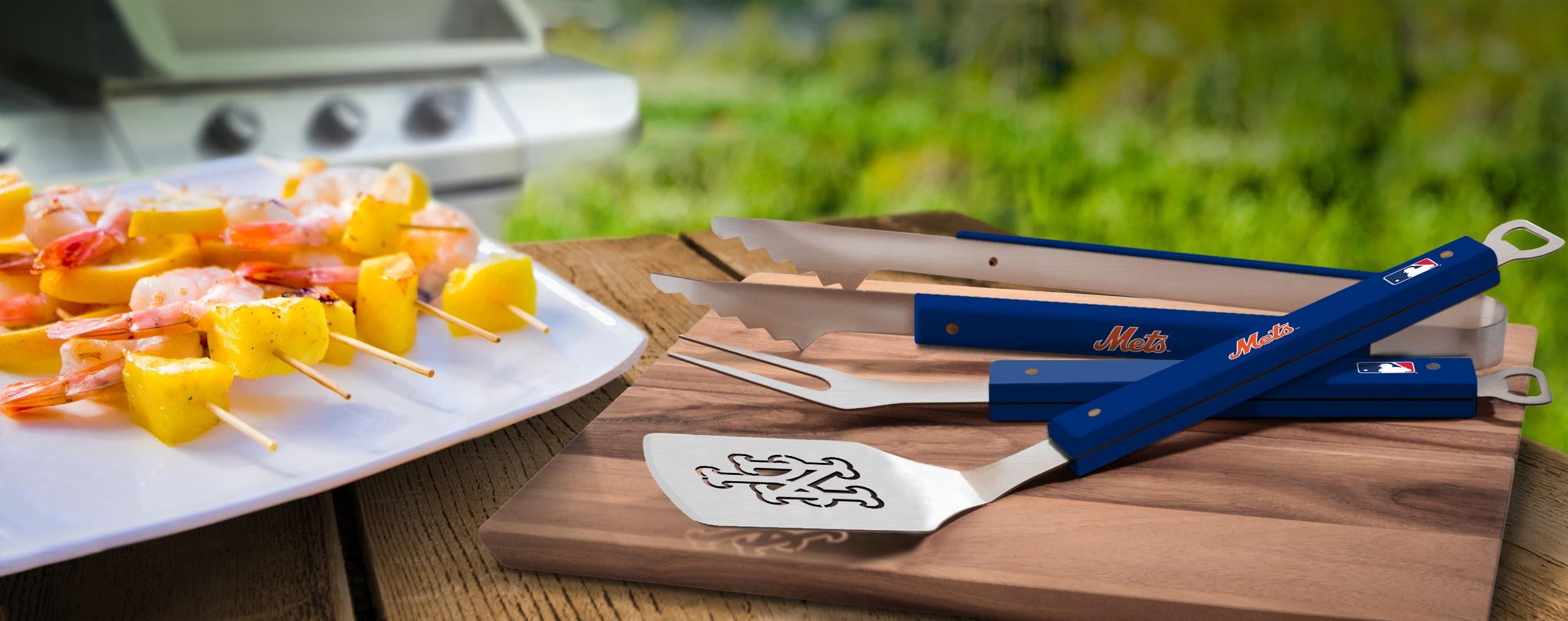 YouTheFan MLB New York Mets Spirit Series 3pc BBQ Set