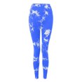 thumbnail image 6 of Quealent Leggings with Pockets for Women Cute Casual Yoga Pants Breathable Tummy Control Capris Blue for Size L, 6 of 7