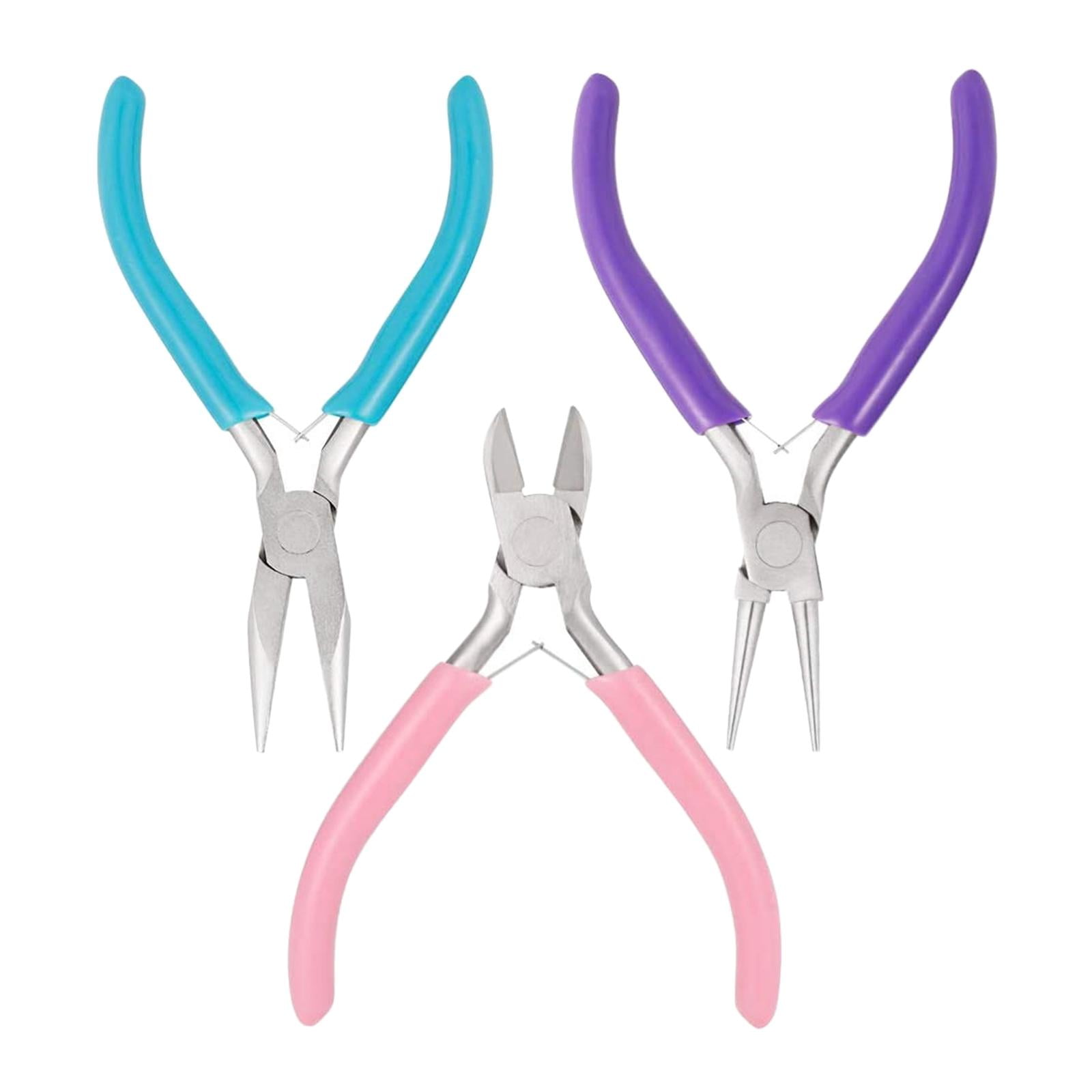 Precision Pliers Beading Tool Round Nose Pliers and Wire Cutter for