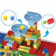 PicassoTiles Kids 3in1 331 Piece Building Blocks Toy Activity Center