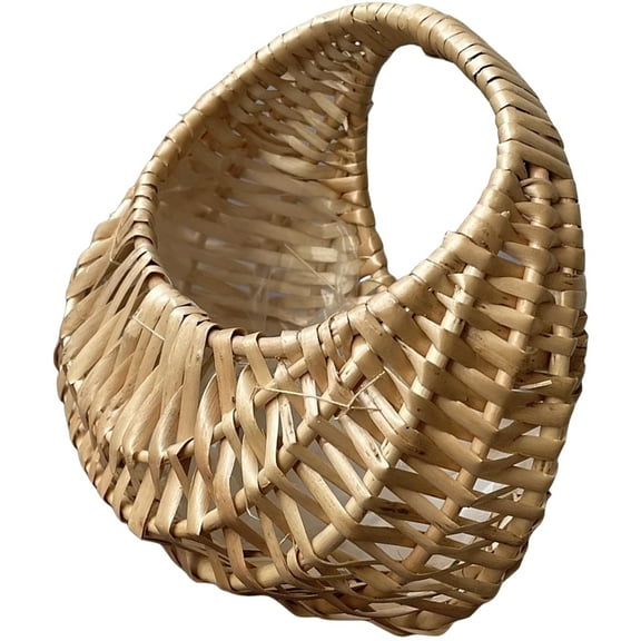 Blanket Basket Rattan Flower Girl Woven Vegetable
