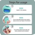 thumbnail image 5 of (Blue) Electric Nail Clipper for Thick Nails, Automatic and Safe Electric Nail Clipper for Caregivers, Elderly, Adults and Children, 5 of 5