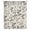 Grey, linen, variant on Pink Grey Botanical Sheer Curtains 63 Inches Long for Living Room/Bedroom, Rustic Country Spring Floral Summer Leaf Rod Pocket Voile Kitchen Curtains & Drapes Window Treatment 1 Panel, 52"W x 63"L