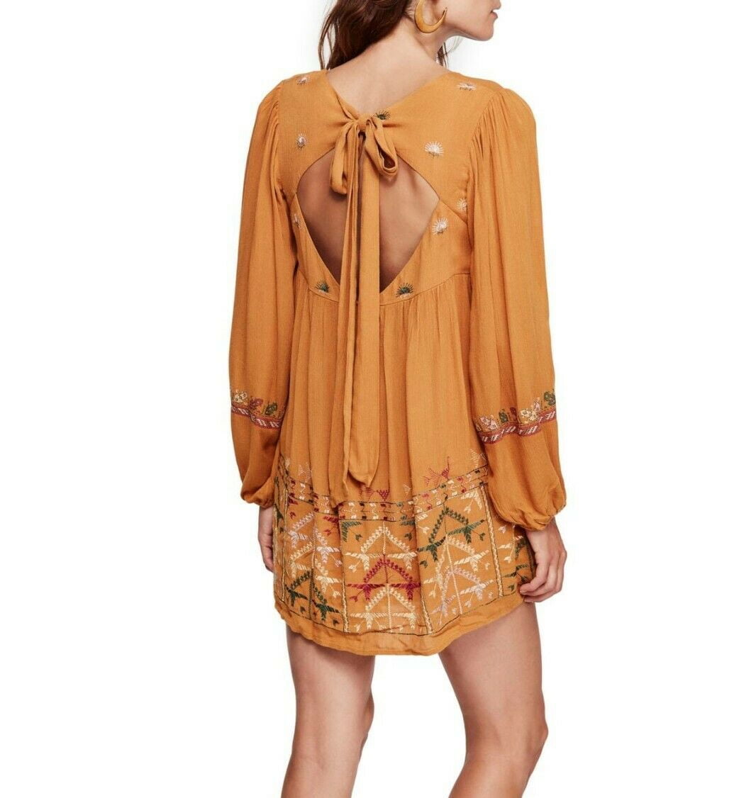 Free People Womens Rhiannon Embroidered 