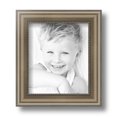 thumbnail image 2 of ArtToFrames 6" x 7" Regency Silver Picture Frame, 6x7 inch Silver Wood Poster Frame (WOM-5023),  Pack, 2 of 7