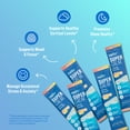 thumbnail image 5 of Nello Supercalm Drink Mix - Ashwagandha KSM 66, Magnesium Glycinate & L-Theanine Supplement - Ashwagandha Root Extract - Focus and Relaxation Support (20 Travel Packets) - Yuzu Guava, 5 of 5